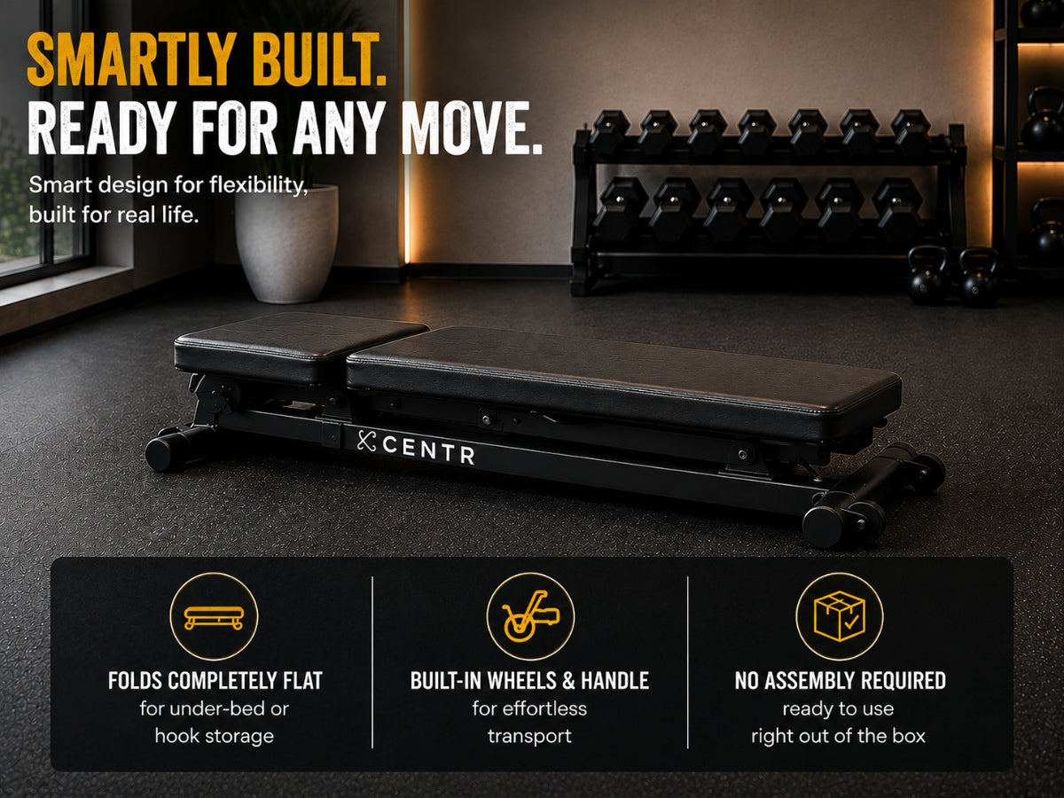 Centr X Hyrox Folding Workout Bench