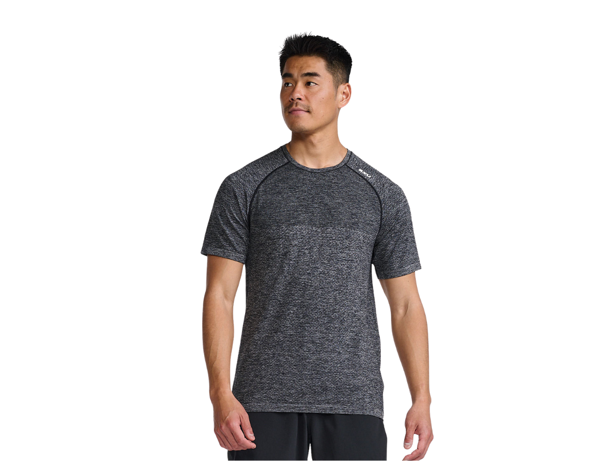 2XU Men Motion Tech Tee Grey Marie/Grey Marie