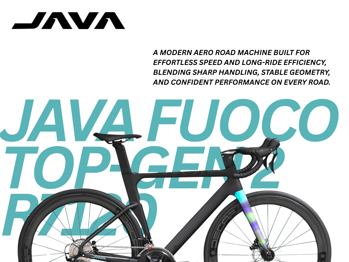 Java Fuoco Top-Gen 2 R7120 12 Speed Carbon Hydrulic Disc Brakes