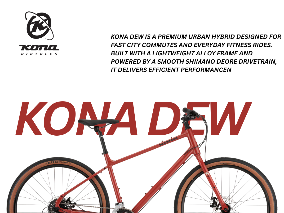 kona dew urban bike Kona – Kona Dew Urban – ChooseMyBicycle