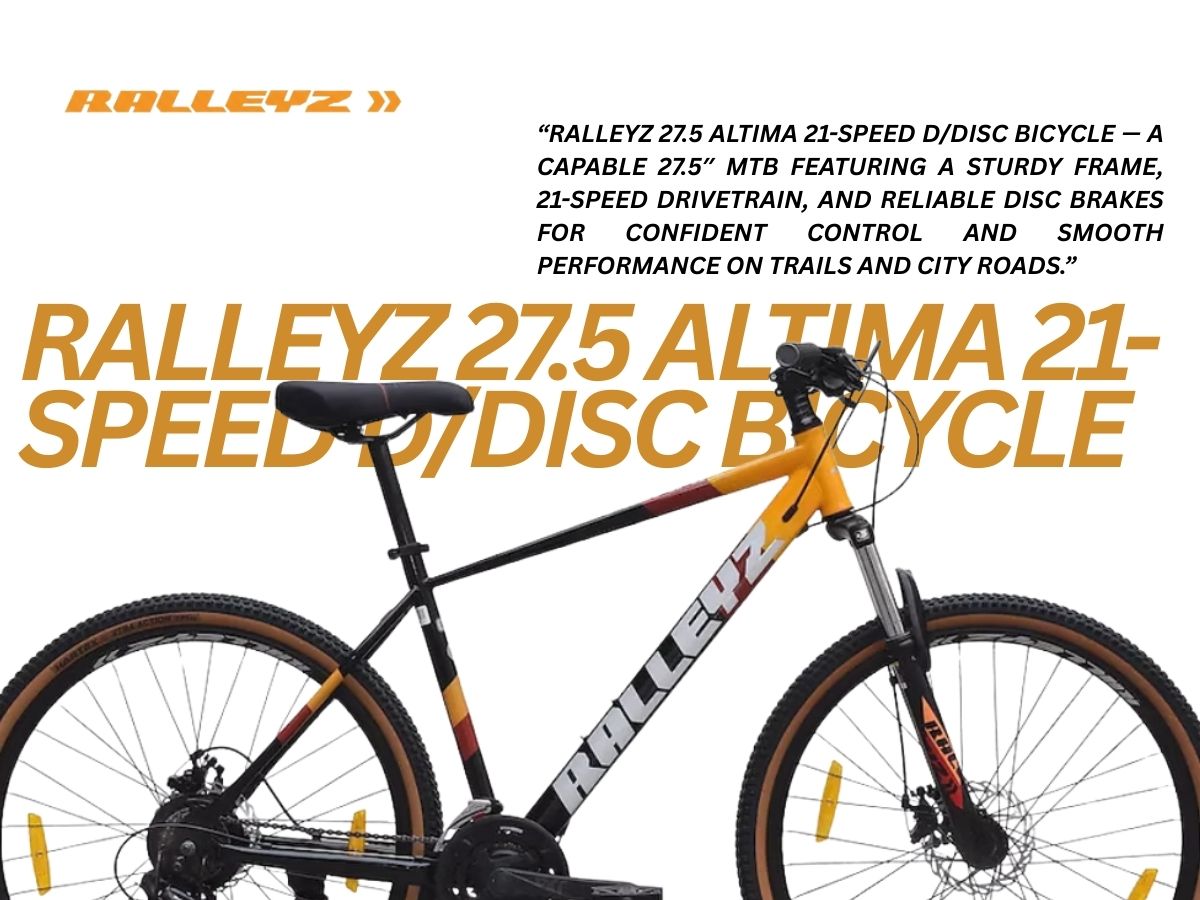Ralleyz 27.5 Altima 21-Speed D/Disc Bicycle