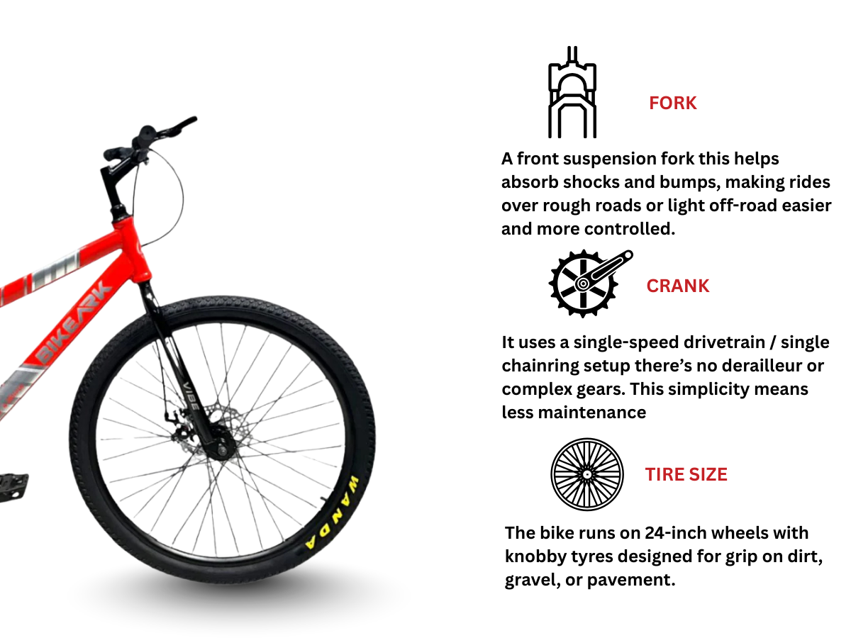 Bike Ark 26 Vibe SS Bicycle
