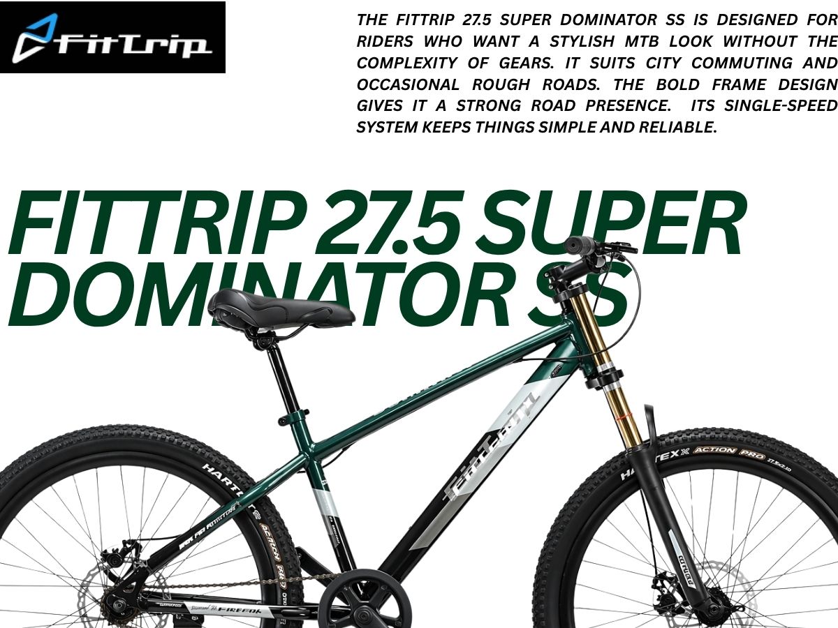 FitTrip 27.5 Super Dominator SS Bicycle