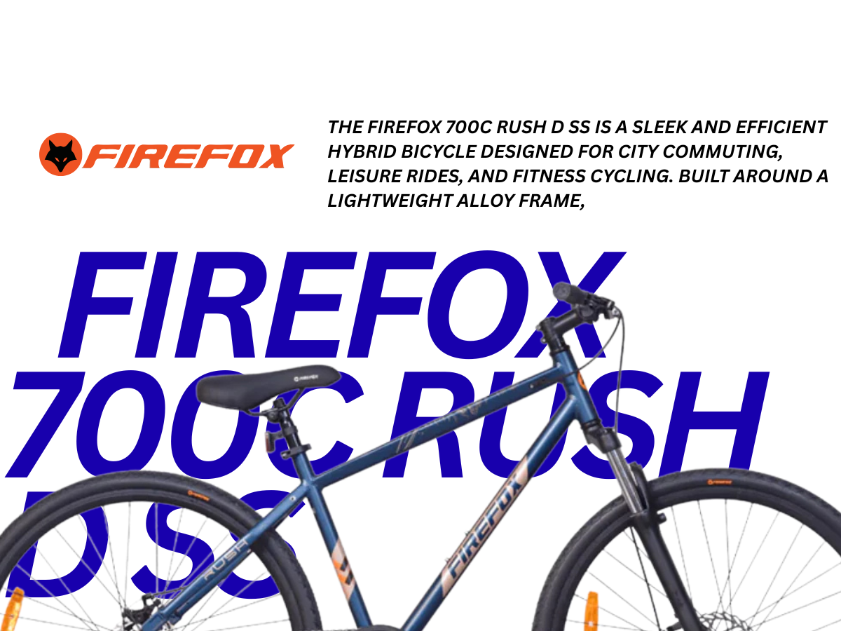 Firefox 700C Rush D SS Bicycle