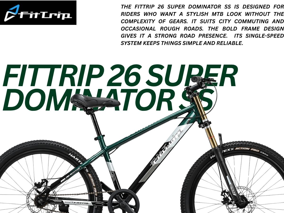 FitTrip 26 Super Dominator SS Bicycle