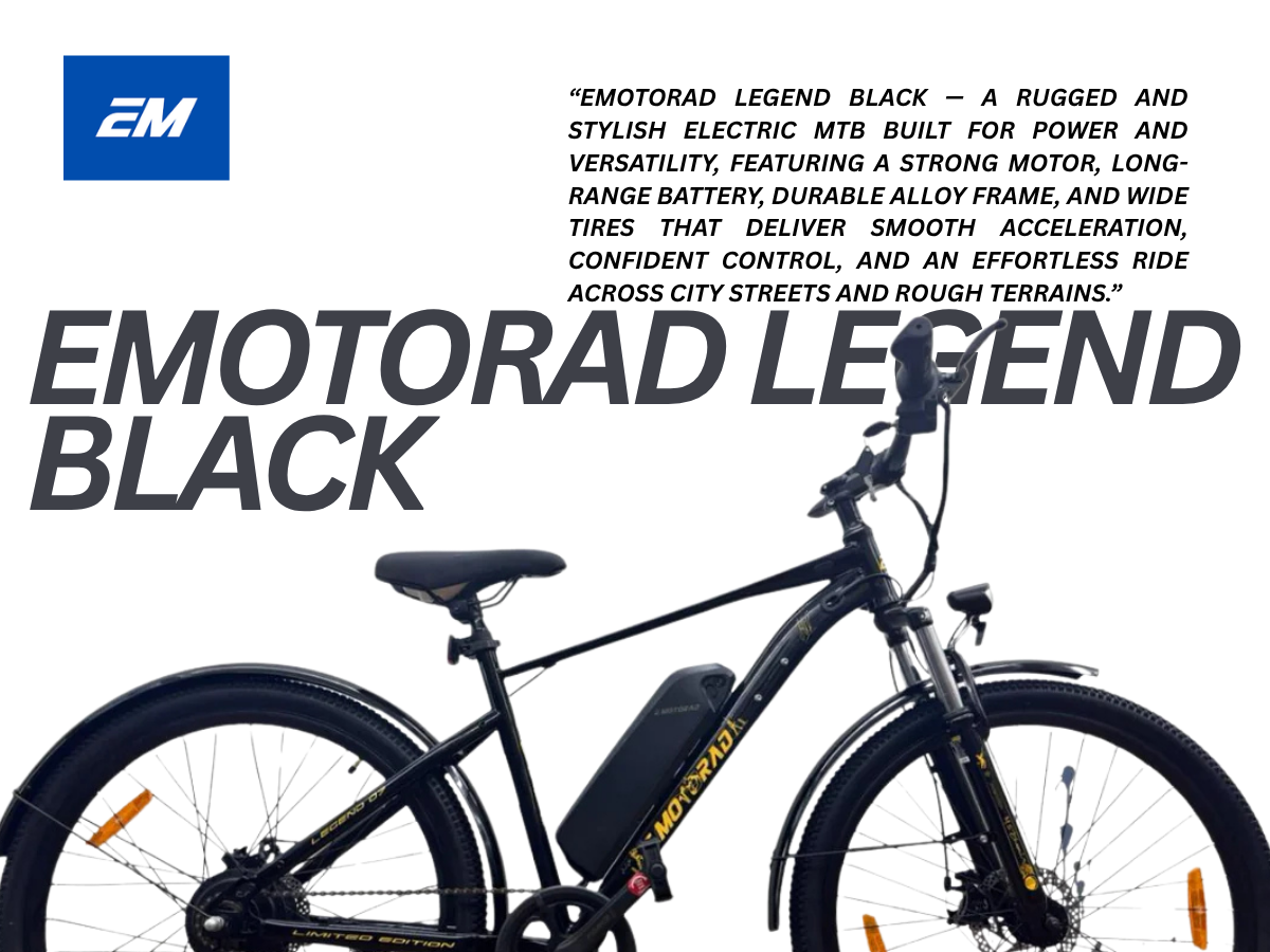 Emotorad Legend Black