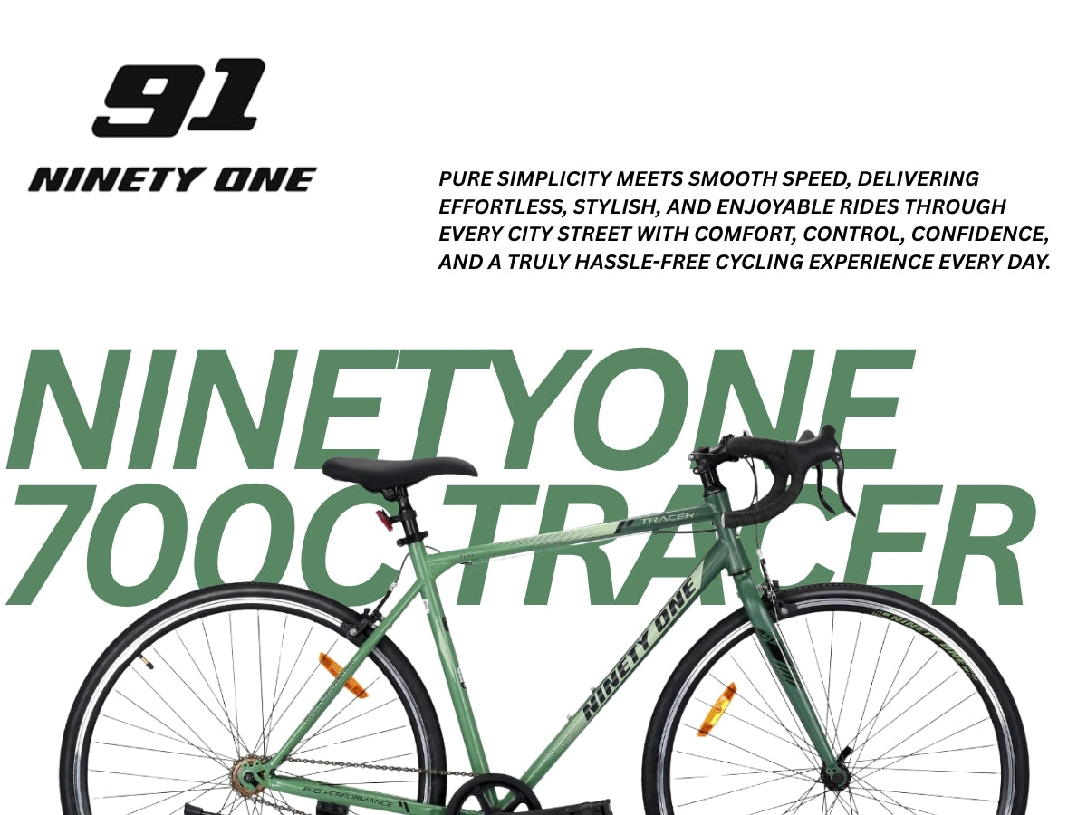 Ninetyone 700C SS Tracer Road Bicycle