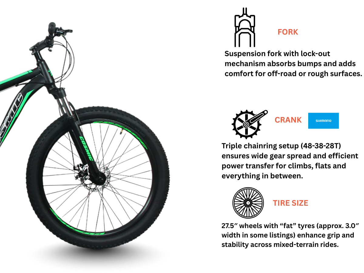 Cosmic 27.5 FATSO 21-Speed