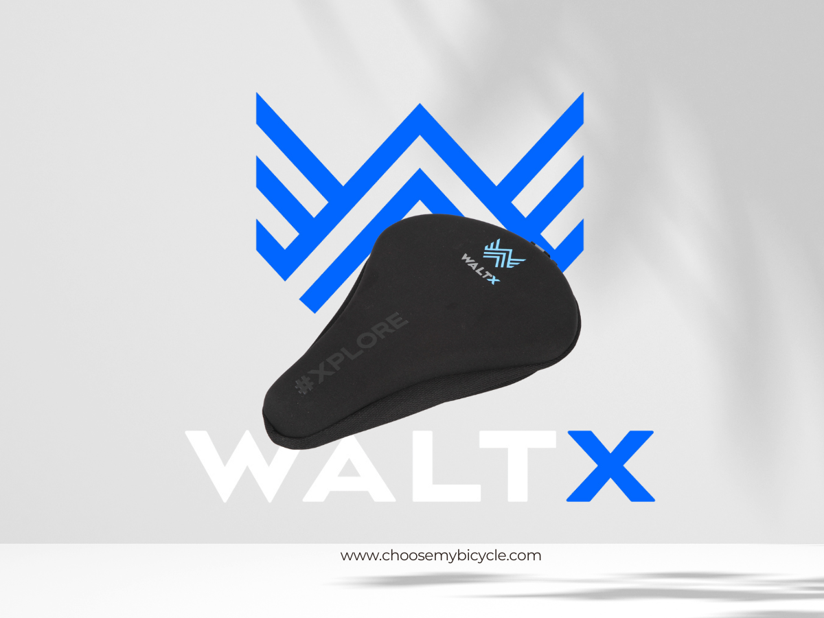WaltX Bicycle foam seat cover black