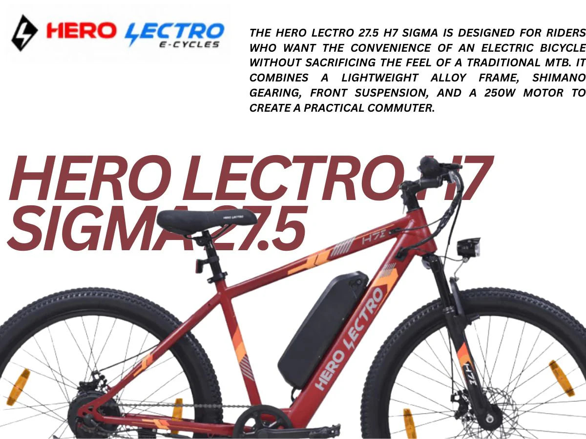 Hero Lectro 27.5 H7 Sigma E-Bicycle
