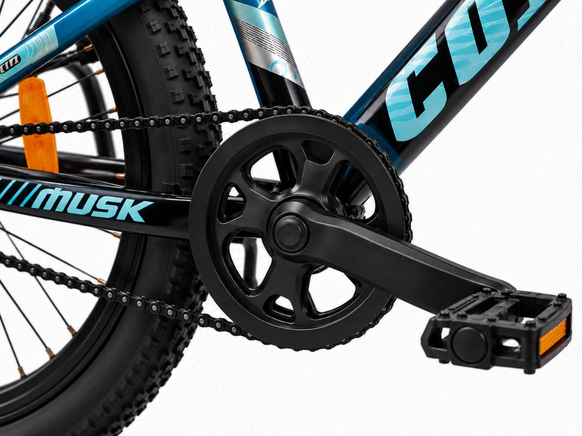 Cospro 24 Musk SS FS D/Disc Bicycle
