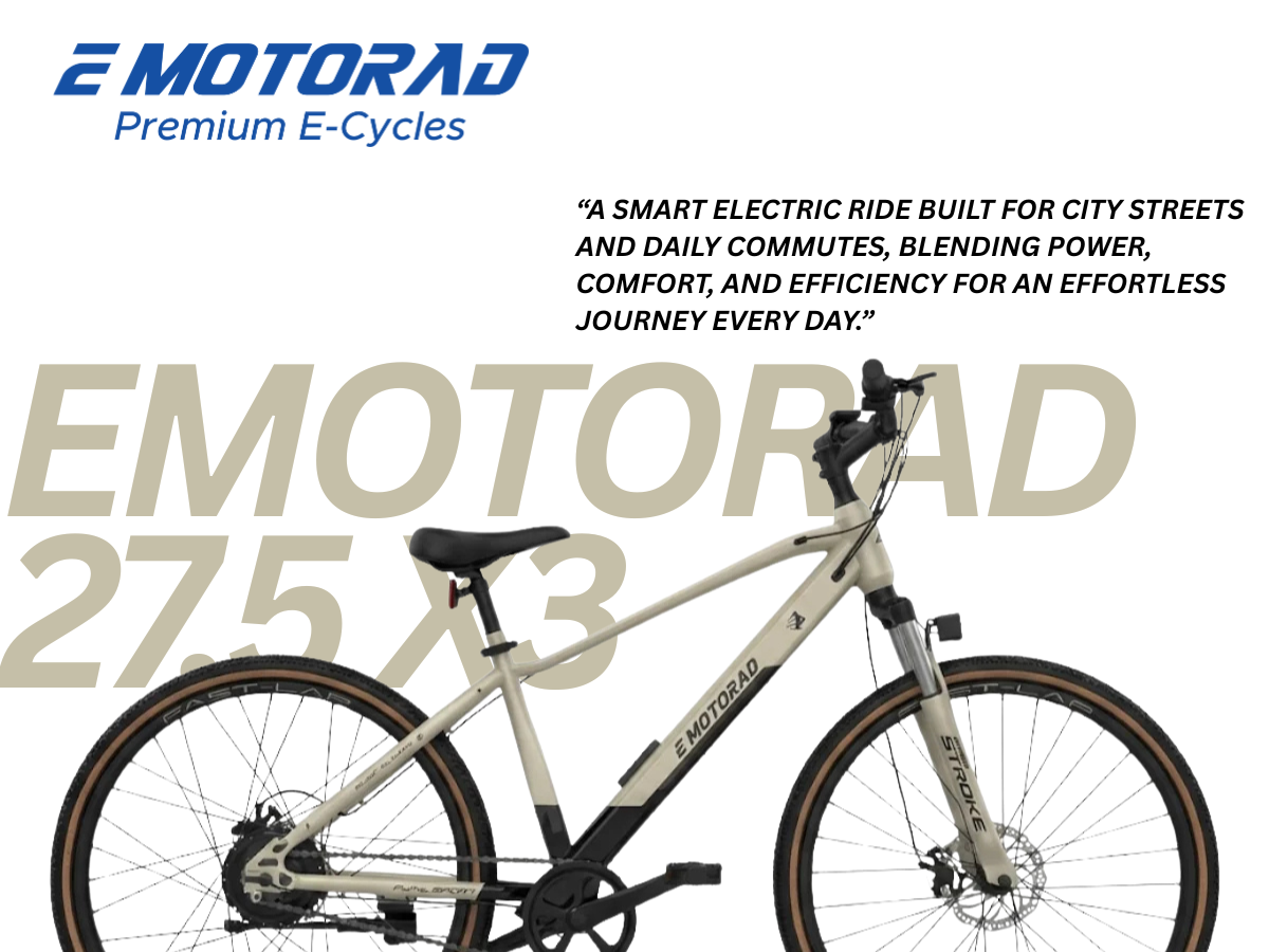 EMotorad 27.5 X3 E-Bicycle