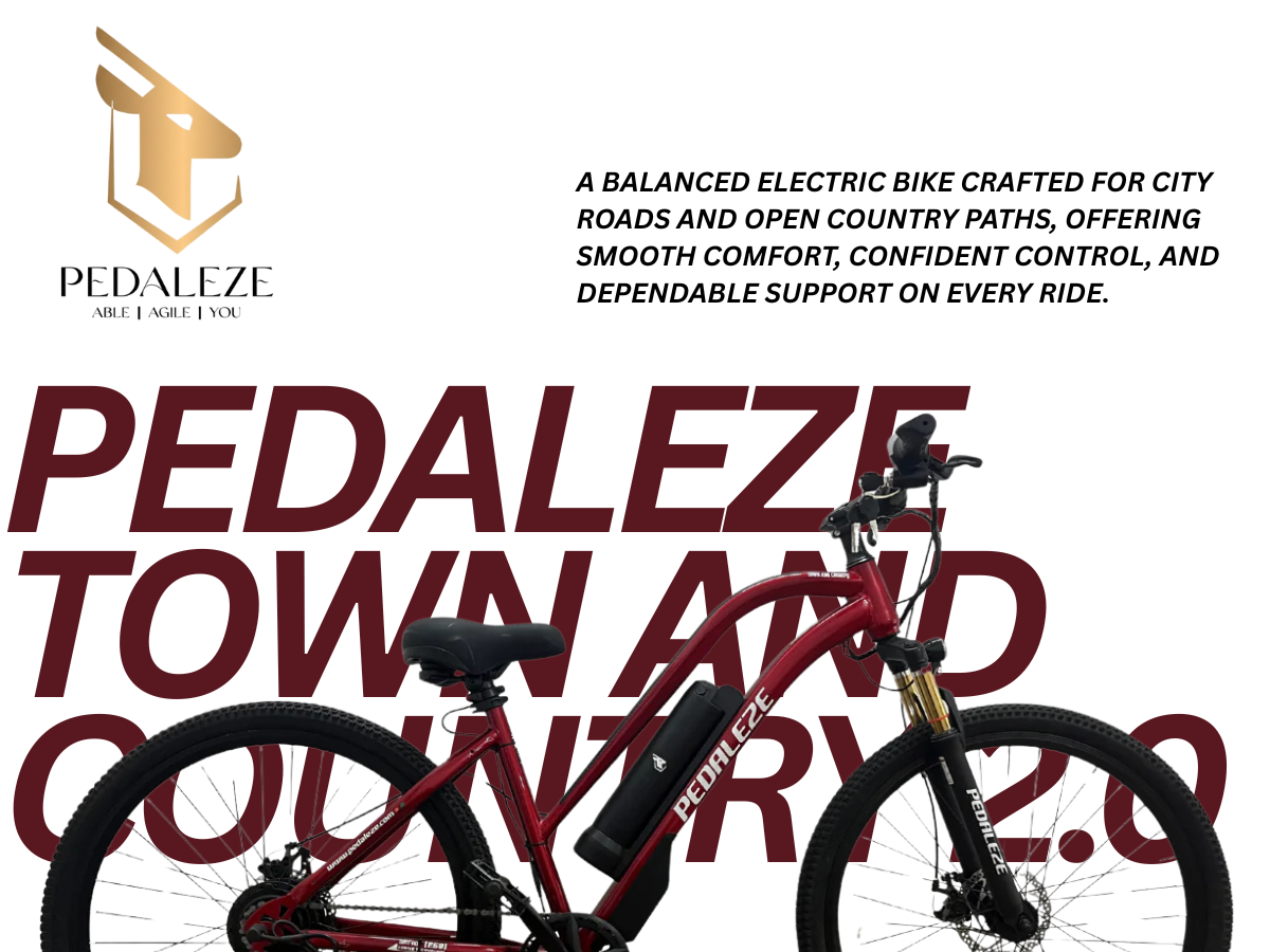 Pedaleze Town and country 2.0