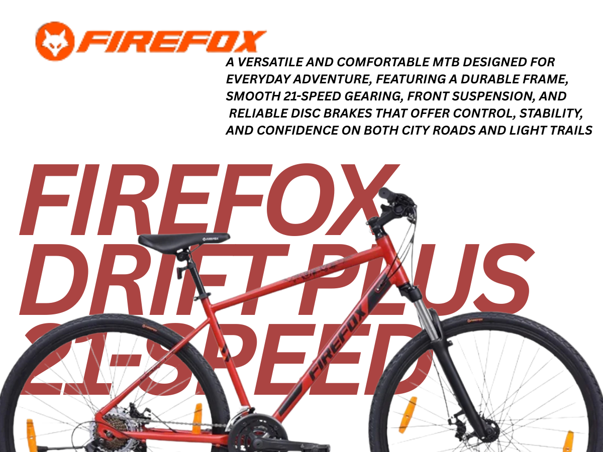 Firefox Drift Plus 21-Speed D/Disc Bicycle