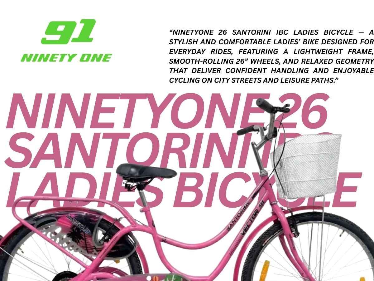 womens bicycle india Ninety One – Ninetyone 26 Santorini IBC Ladies Bicycle – ChooseMyBicycle