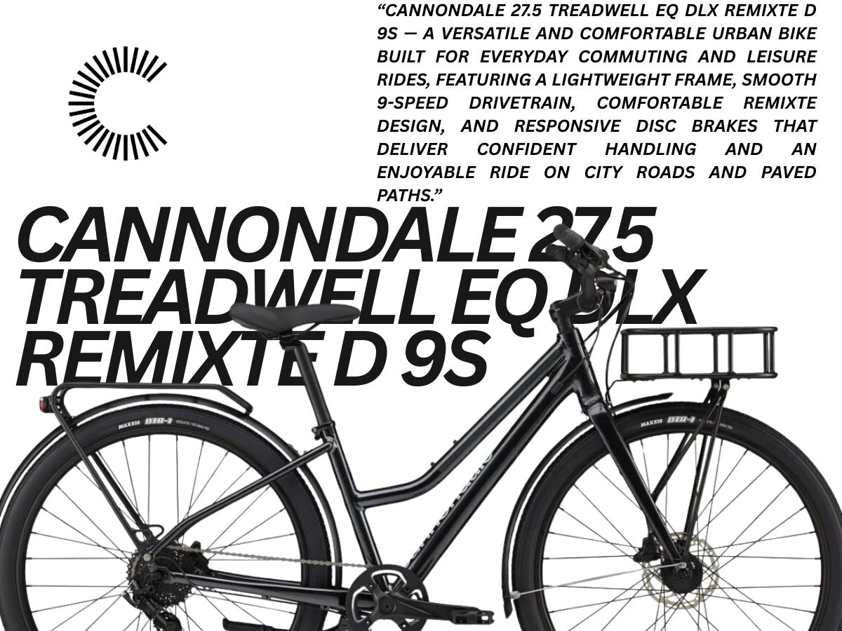 Cannondale 27.5 Treadwell EQ DLX Remixte D 9S