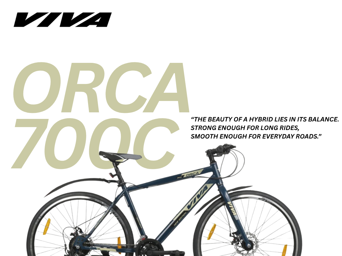 Viva 700C Orca 21-Speed RF D/Disc Bicycle