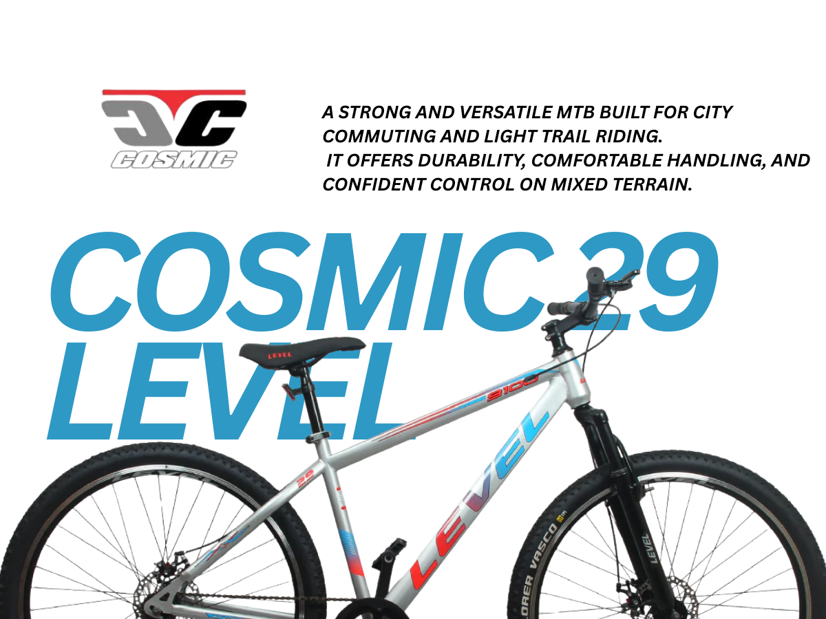 Cosmic 29 Level 9100 SS FS Bicycle