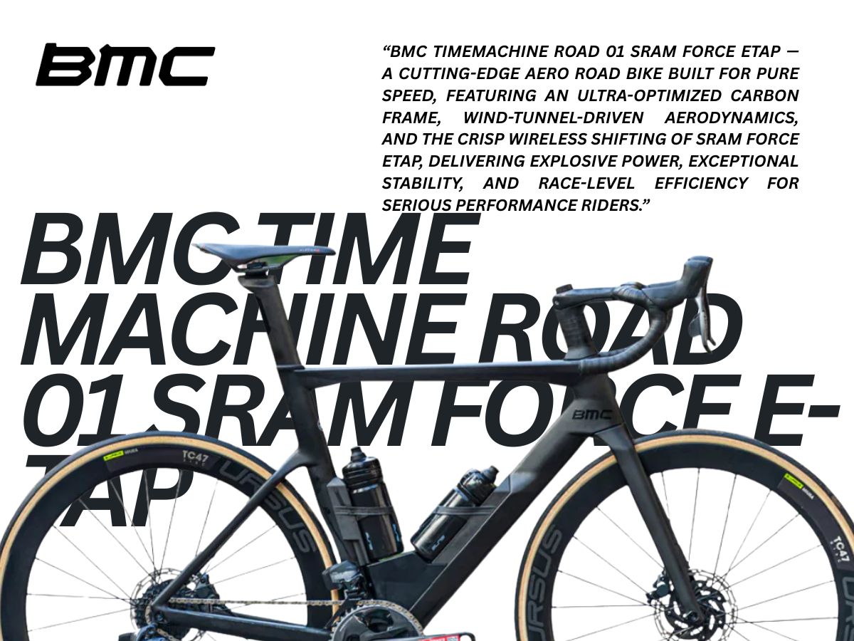 BMC Time Machine Road 01 Sram Force E-Tap