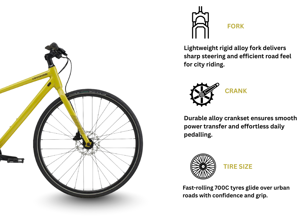 Cannondale Quick Disc 4D, 9S (Ginger)