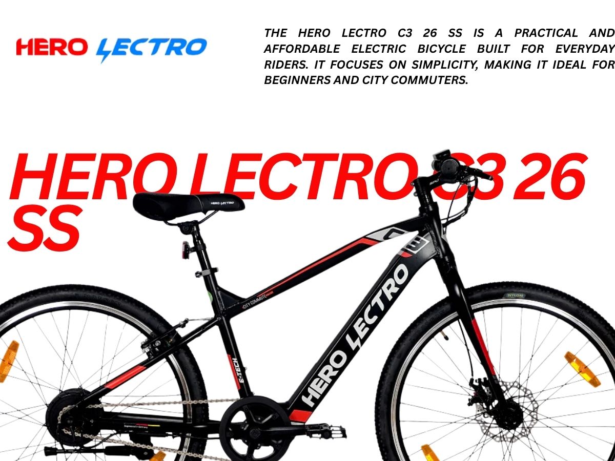 Hero Lectro C3 26 SS E-Bicycle