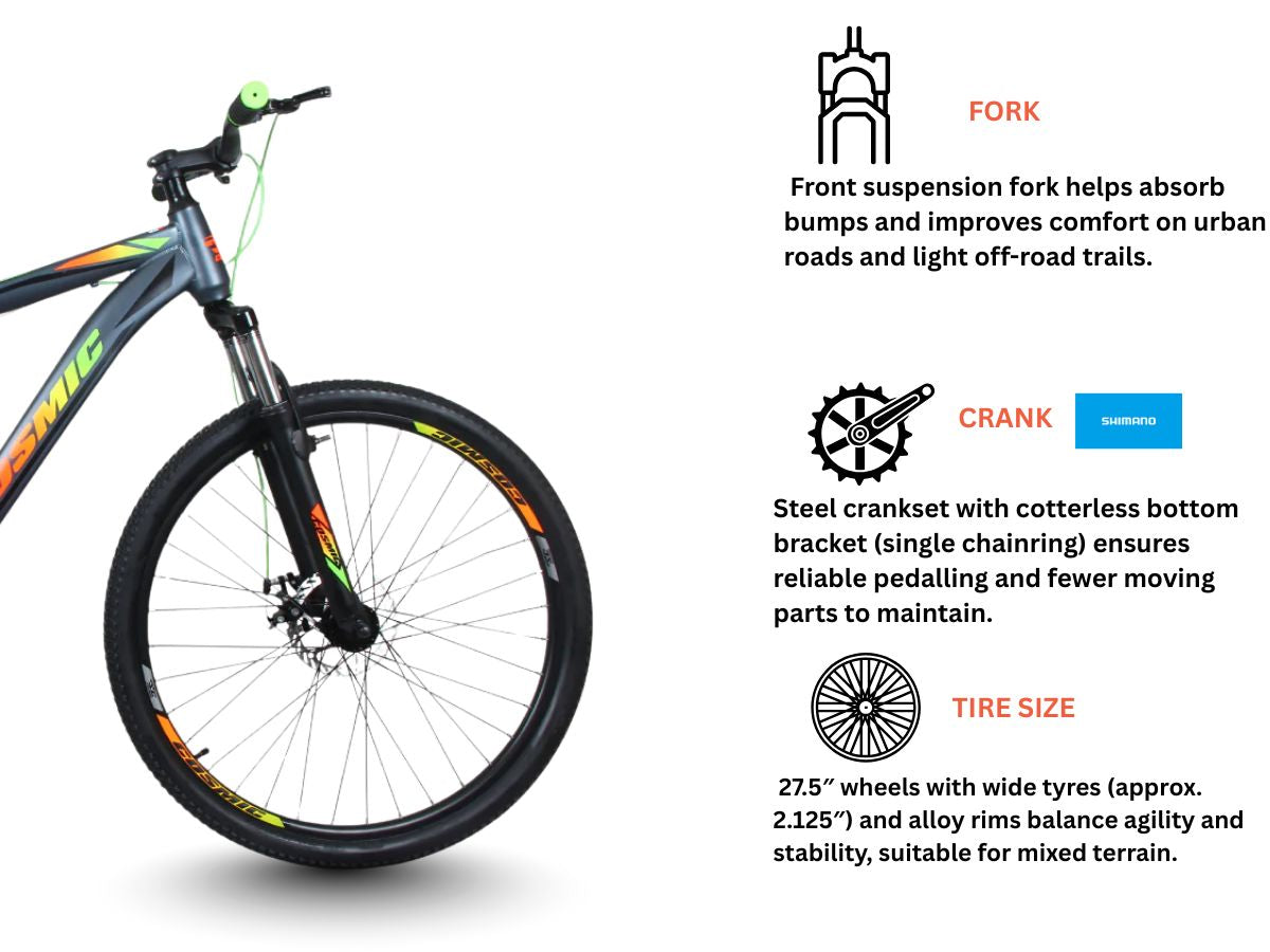 COSMIC 27.5 MAZE SS BICYCLE