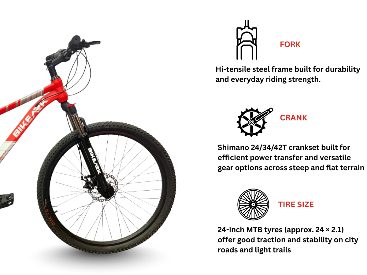 Bike Ark 24 Vibe MS Bicycle