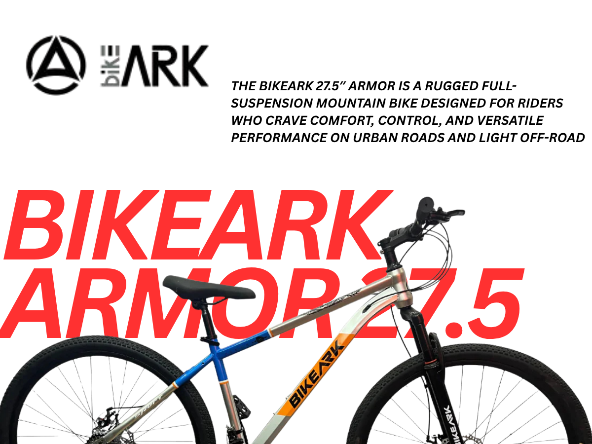 BikeArk 27.5 Armor 21 Spd FS D/Disc Bicycle
