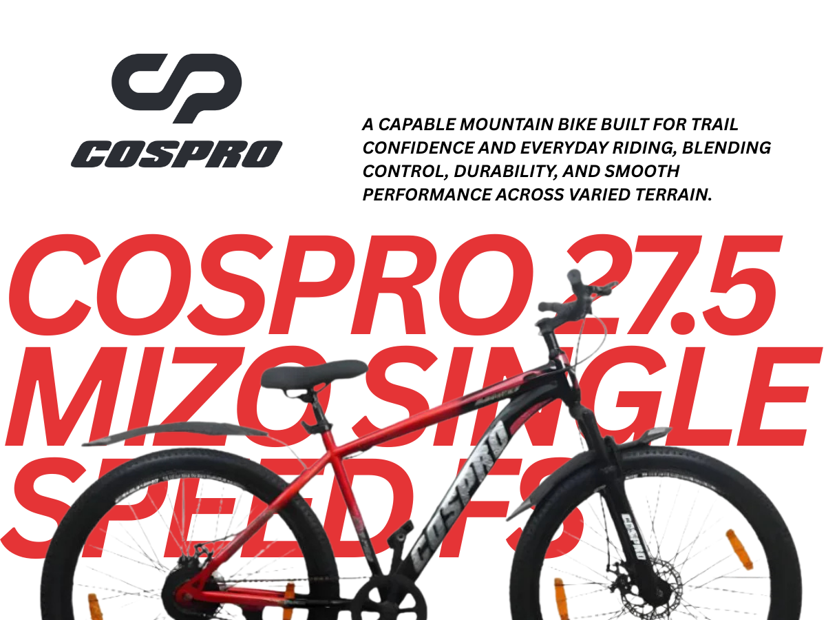 Cospro 27.5 Mizo Single Speed FS D/Disc Bicycle