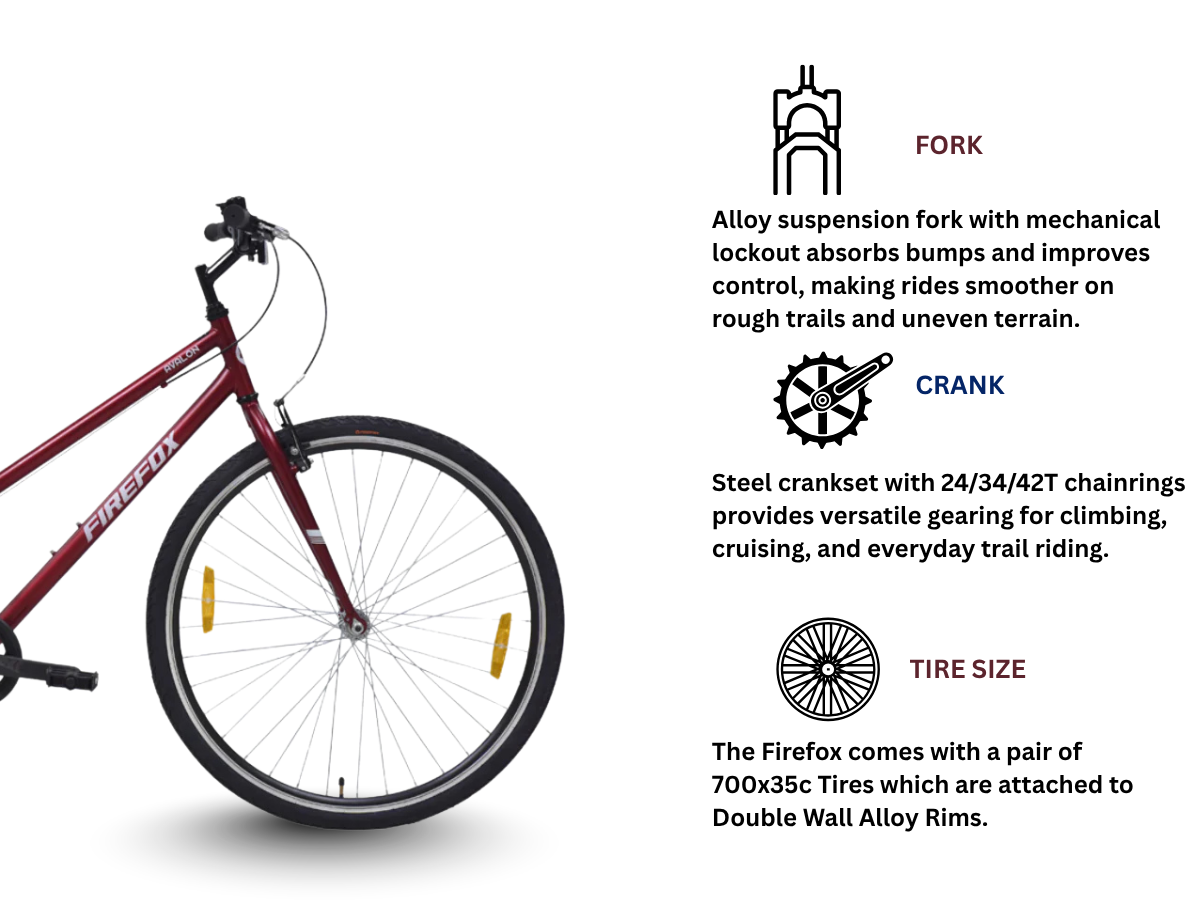 Firefox 700C Avalon SS Bicycle