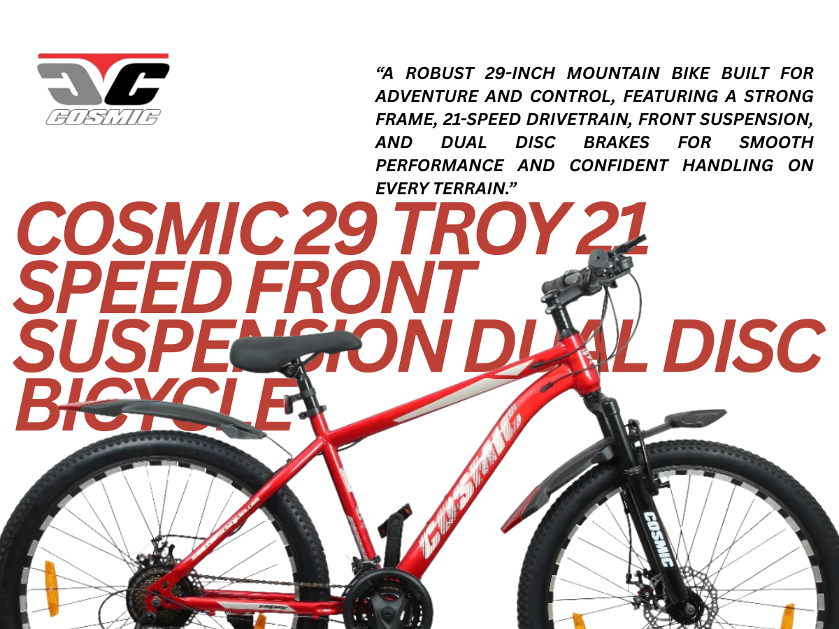 Cosmic 29 Troy 21 Speed FS D/Disc Bicycle