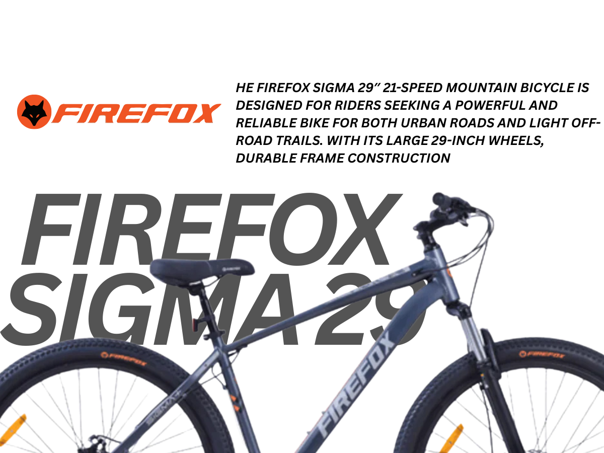 Firefox 29 Sigma 21-Speed FS D/Disc Bicycle