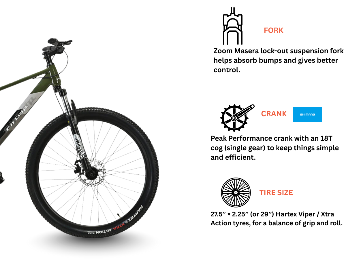 FitTrip Dominator 27.5 Single Speed