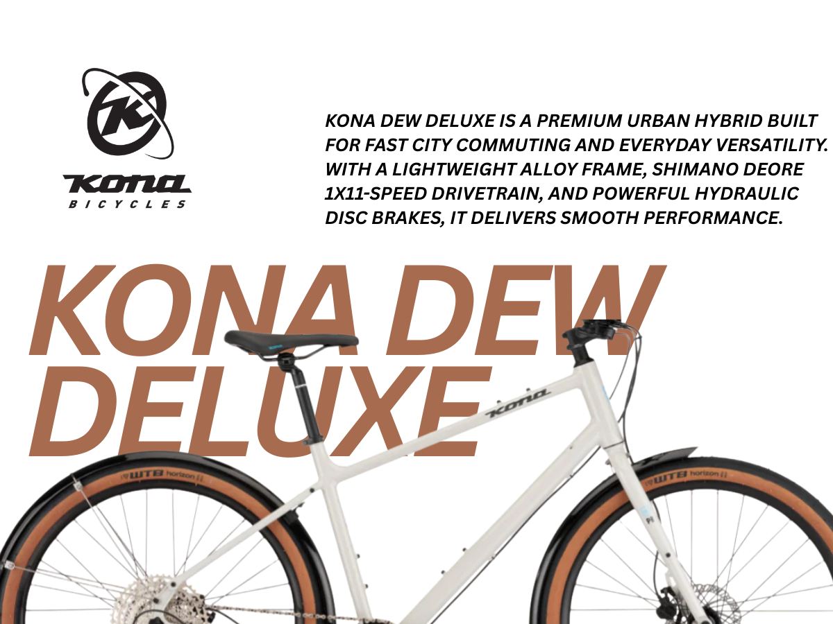 kona urban bike Kona – Kona Dew Deluxe – ChooseMyBicycle