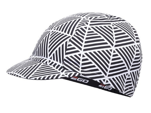 2Go Cycling Cap - White/Black