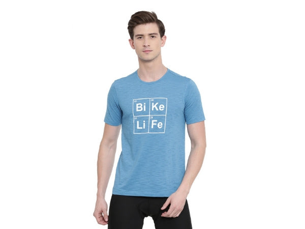 2Go Cycling Inspired T-Shirt Ocean