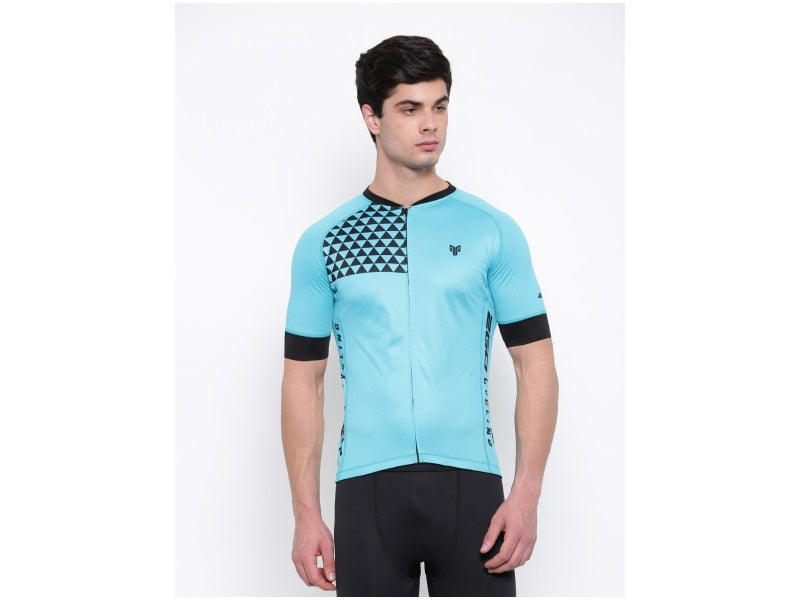 2Go Men Cardio Turquoise Cycling Jersey