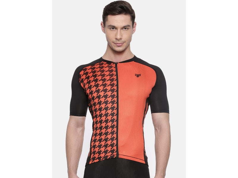 2Go Men Red Cycling Jersey