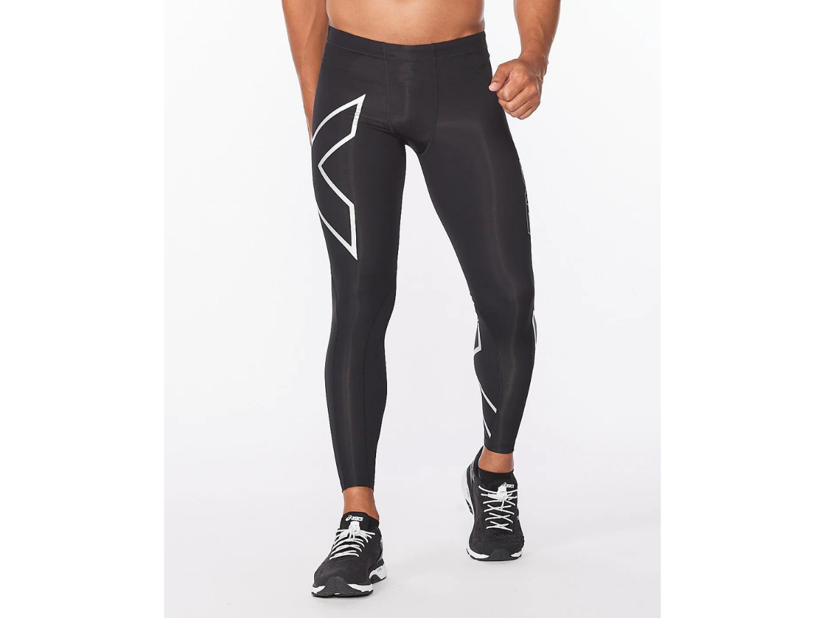 2XU Core Compression Tights - Black-Silver