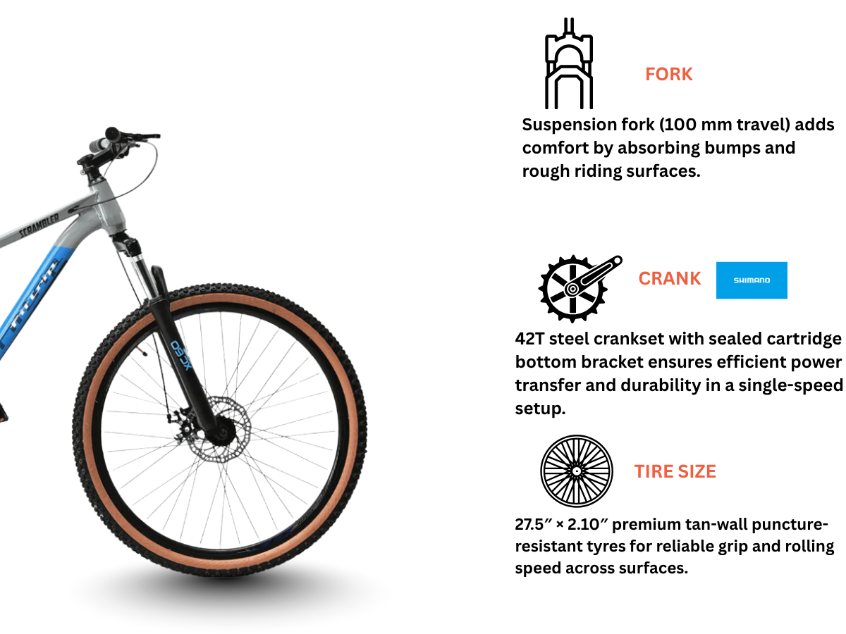 FitTrip Scrambler 27.5 Single Speed