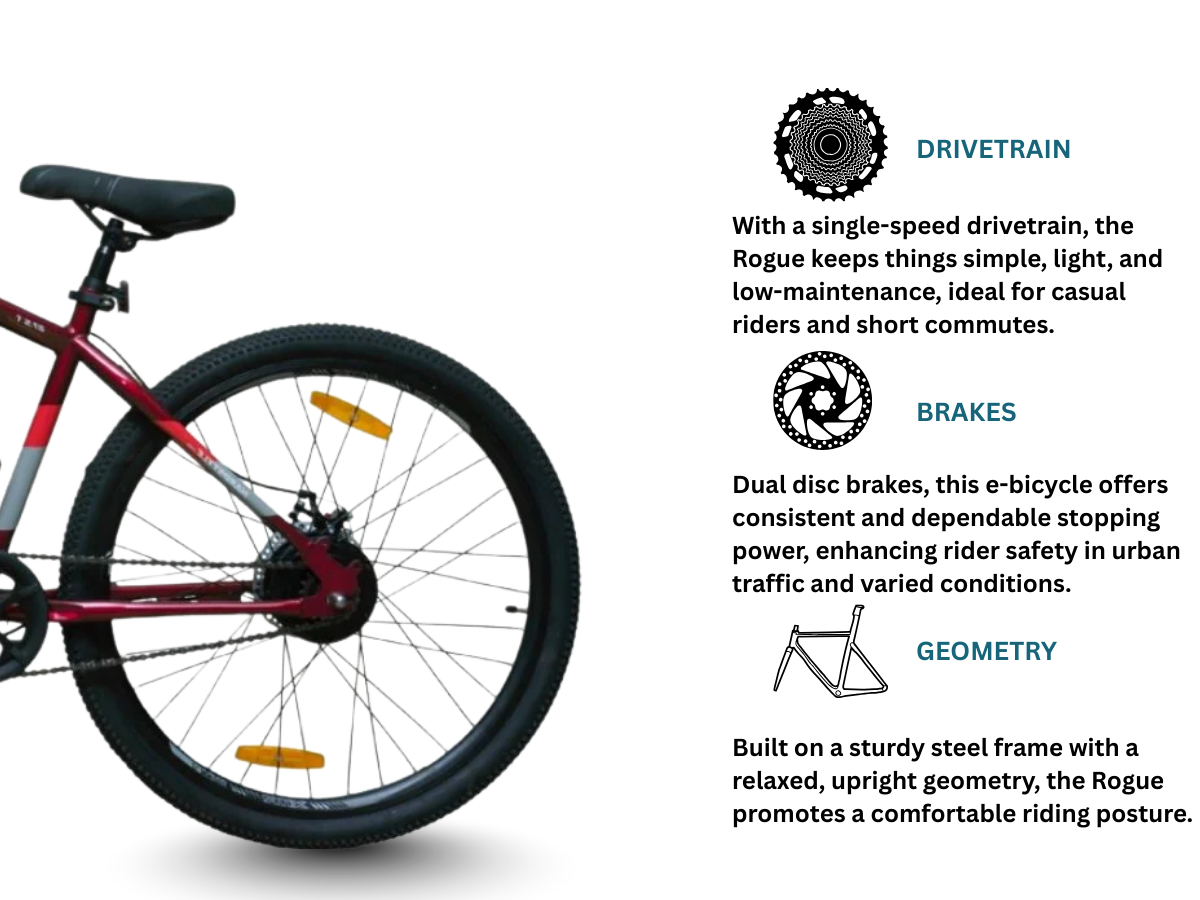 Hercules Hardstyle Pro E-Bicycle 27.5T