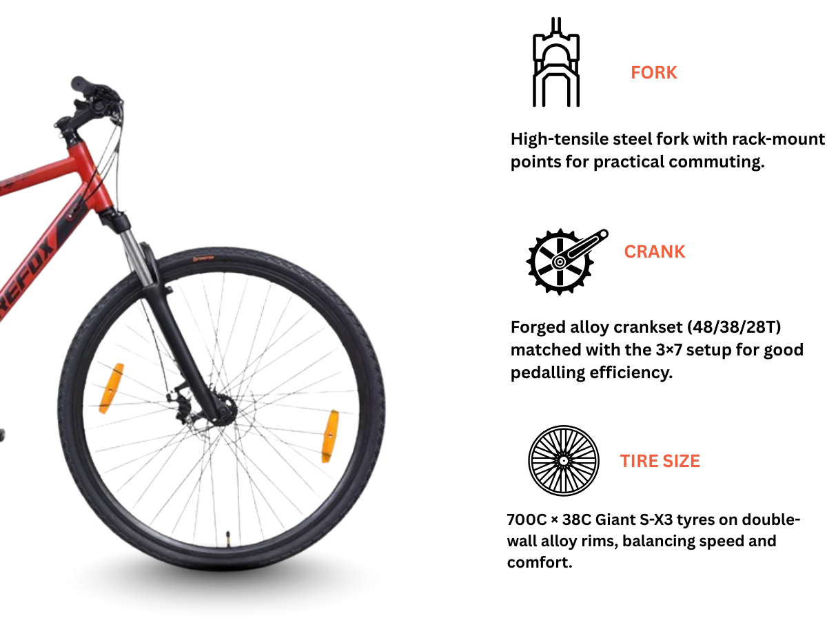 Firefox Drift Plus 21-Speed D/Disc Bicycle