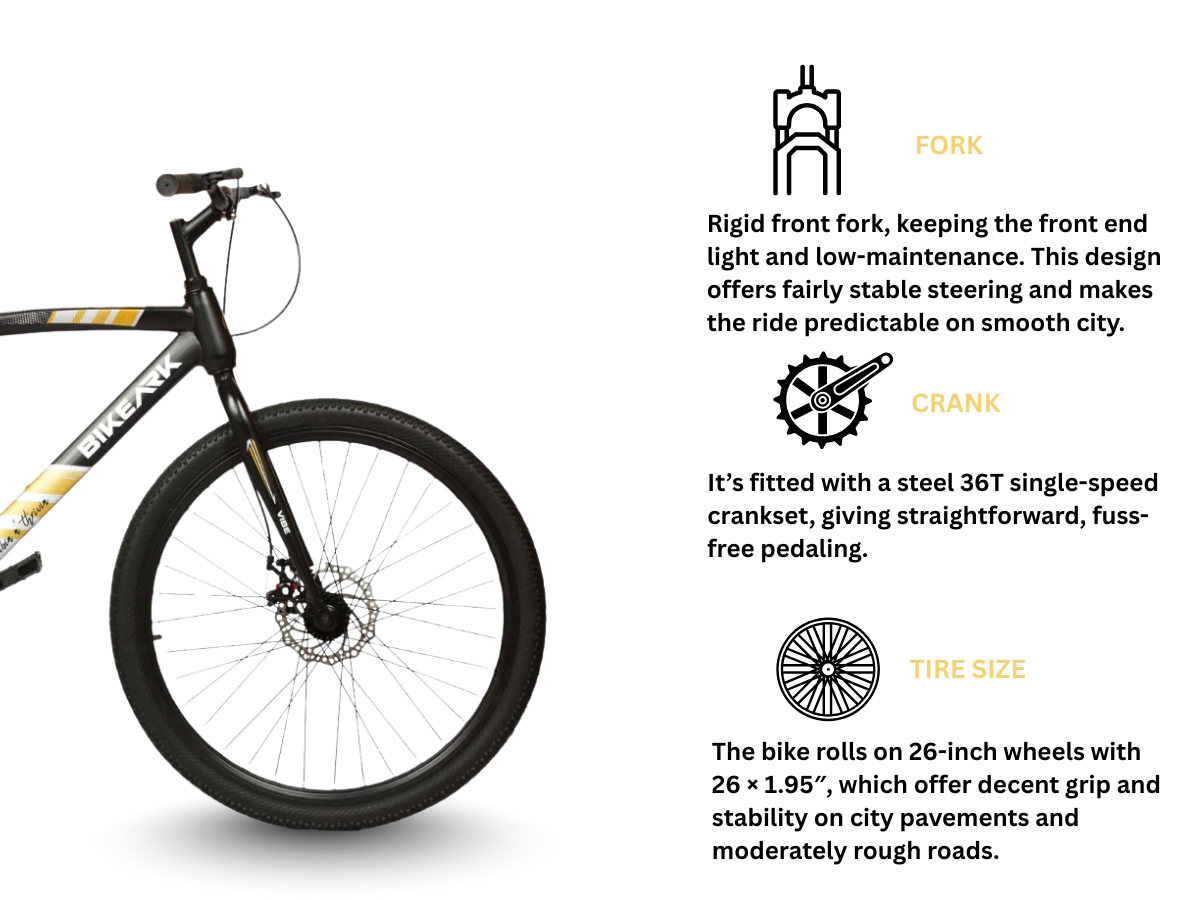Bike Ark Vibe 26T SS Bicycle