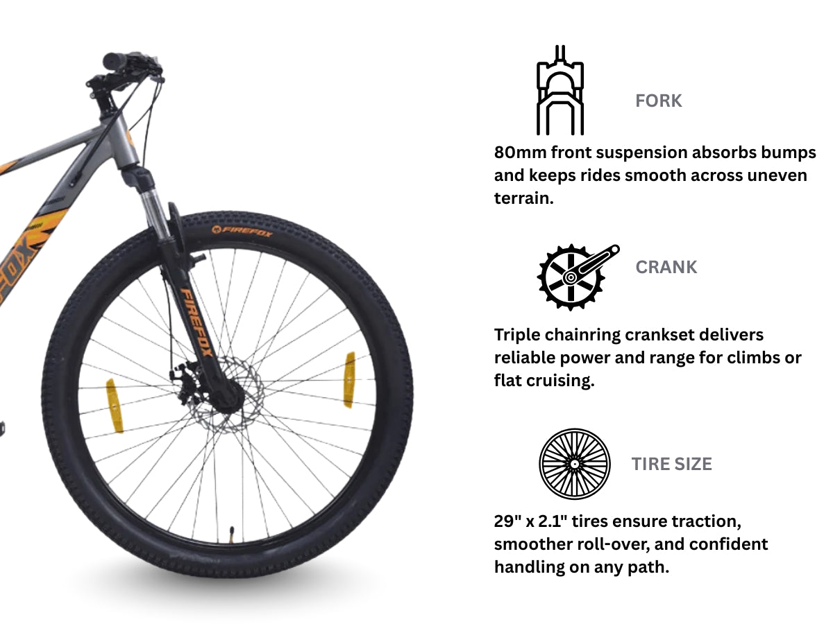 Firefox 29 Tremor X D/Disc 21-Speed Bicycle