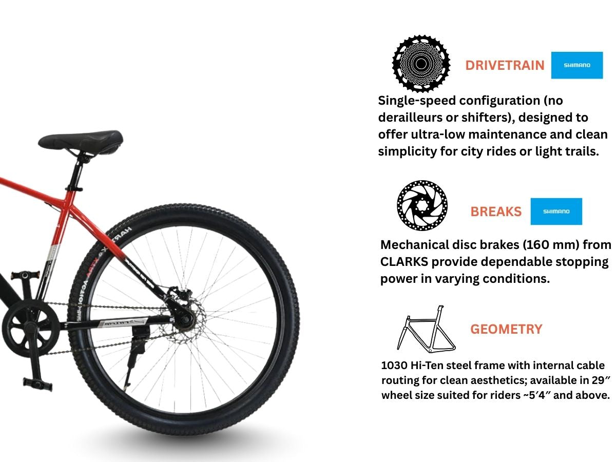 FitTrip Dominator 29 Single Speed