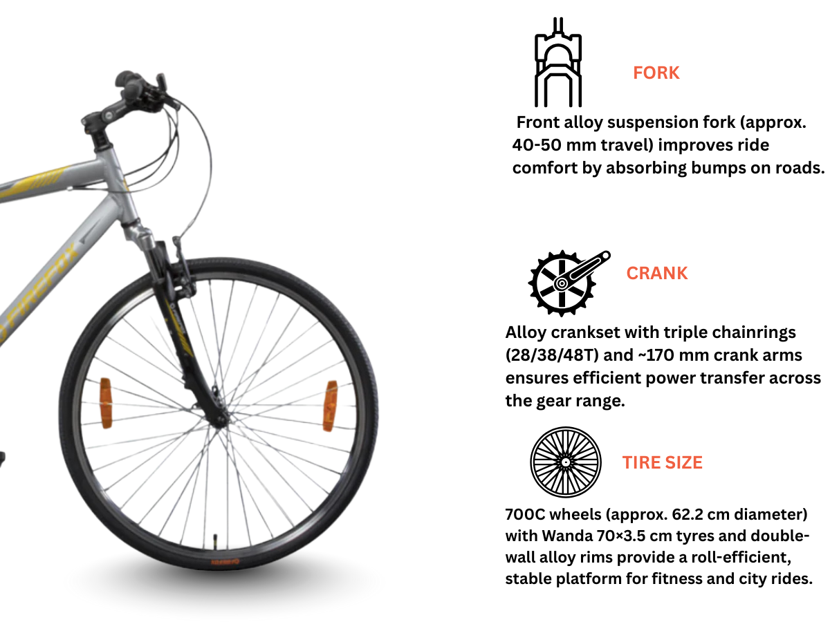 Firefox Road Runner Pro - V Brake