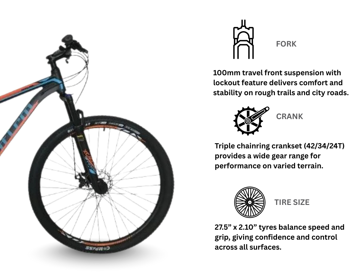 FitTrip Scalpel 27.5 21-Speed