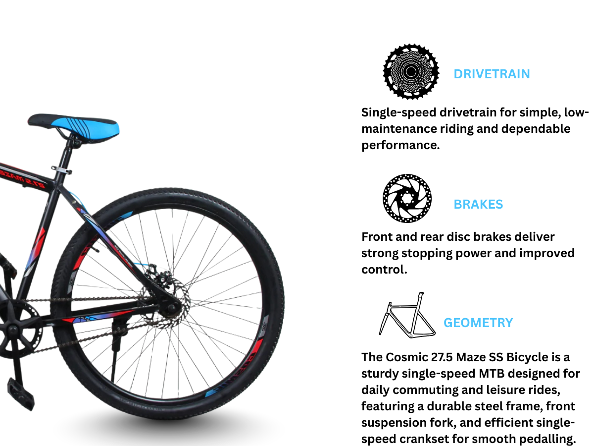 Cosmic 27.5 Maze SS Bicycle