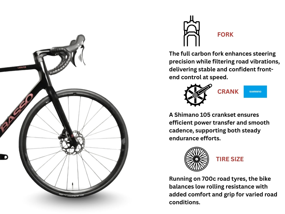 Basso Venta R 105 12S Fulcrum Racing 600
