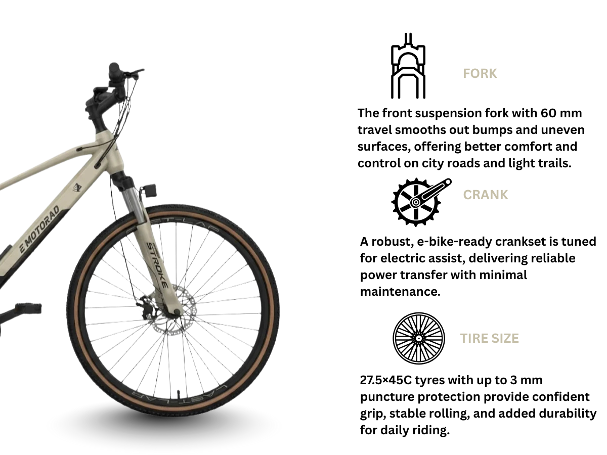 EMotorad 27.5 X3 E-Bicycle